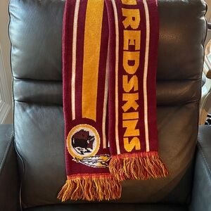 Vintage Forever Collectibles Red and Yellow Washington Redskin Scarf EUC